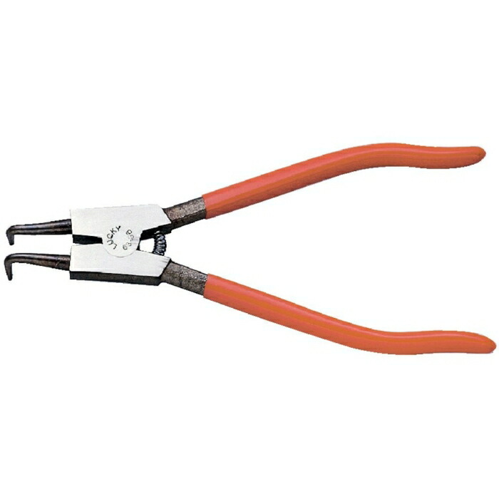 TRUSCO トラスコ中山 ＴＲＵＳＣＯ　スナップリングプライヤー孔用φ３．０曲爪６２型 62-3B 1112716