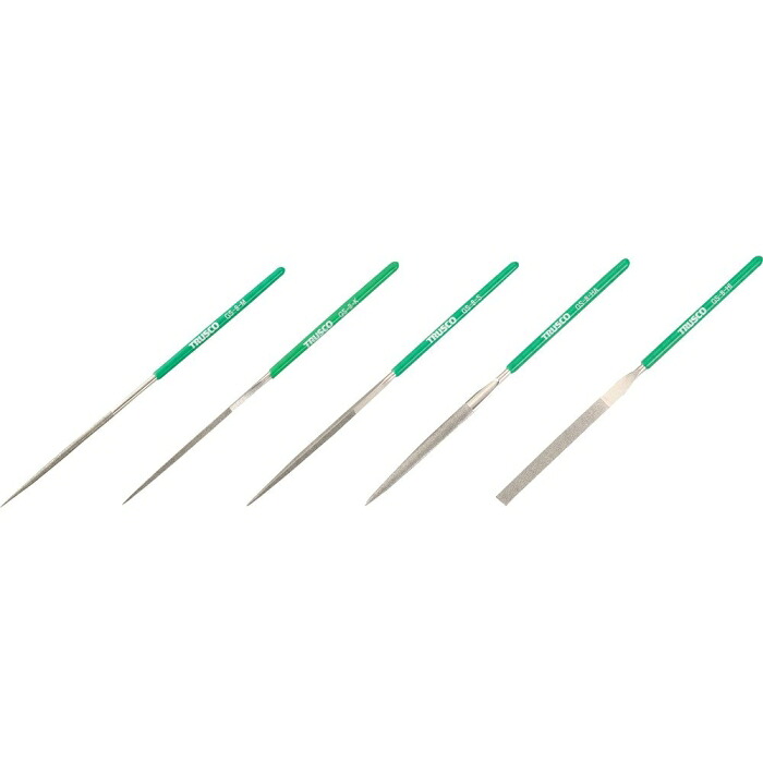 TRUSCO トラスコ中山 ＴＲＵＳＣＯ ダイヤモンドヤスリ 委しい用 ８本組 書き割り GS-8-SET 1176366