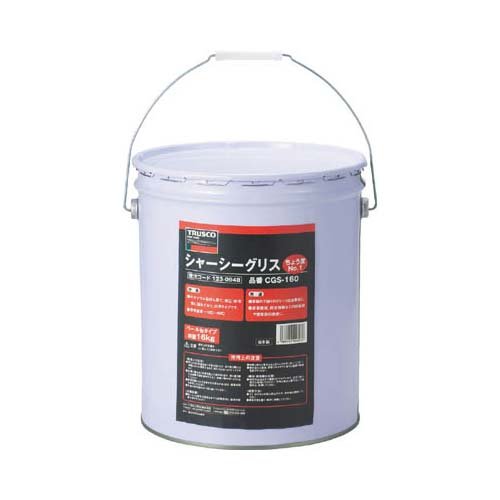 TRUSCO トラスコ中山 ＴＲＵＳＣＯ　シャーシーグリース１６Ｋｇペール缶 CGS-160 1230948
