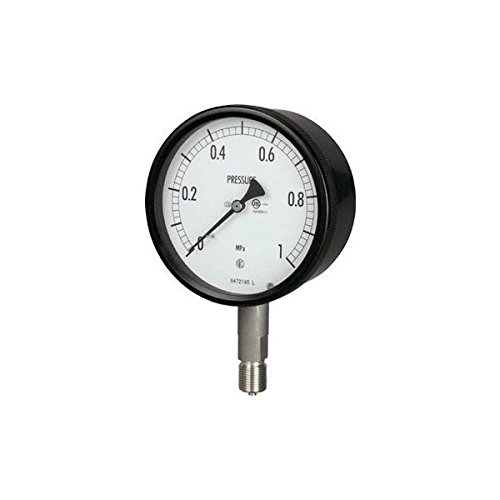 長野計器 密閉形圧力計　A枠立型　Φ100　最小目盛0.050 BE10-133-2.5MP 1個｜ECJOY！プレミアム店