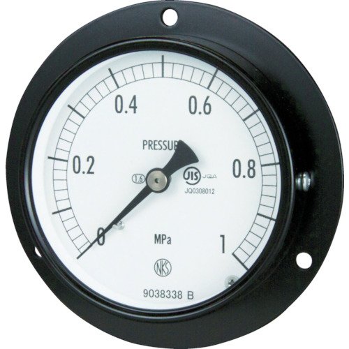 長野計器 普通形圧力計　D枠埋込型　Φ75　最小目盛0.002 AC15-231-0MP 1個｜ECJOY！プレミアム店