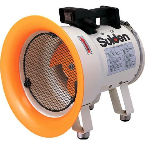 スイデン 送風機（軸流気違い）ハネ２００粍 単相２００Ｖ低騒々しい音省エネ SJF-200L-2 3365816