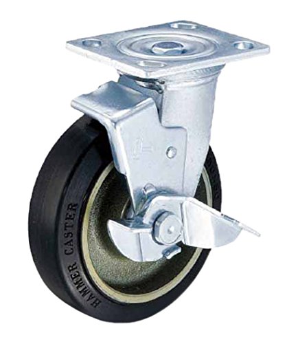 ハンマーキャスター ハンマー Sシリーズ500タイプ自在SP付ゴムB車150mm 3671909