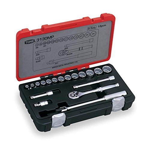 前田金属工業 (株) 3130MP 8100 TONE ソケットレンチセット 3447685
