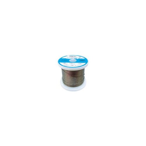 (株) ニッサチェイン TSY8200 5123 ニッサチェイン ステンレスワイヤーロープ 0.81mm×200m 3605787
