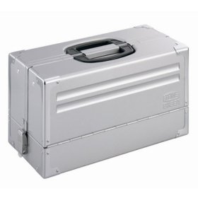 ※TONE 物の具容れもの (金属元素) V形3段式 しろがね色 BX331SV   8100 3904407
