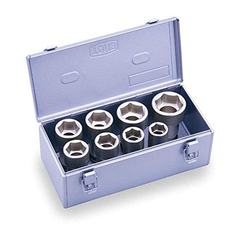 ※TONE インパクト用ロングソケットセット (メタルトレーケース仕様) 8pcs NV608L 8100 3876799