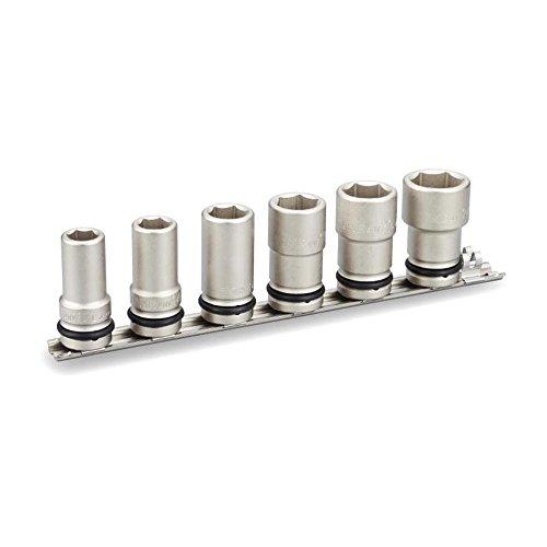 ※TONE 差しひびき用ロングソケット書き割り (保持者付) 6pcs HNV406L   8100 3876578