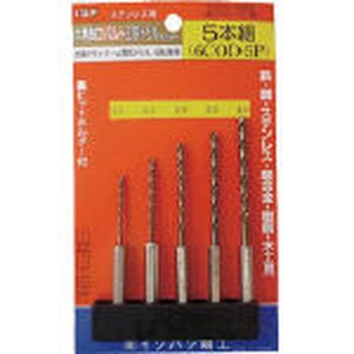 イシハシ精工 ※IS 六角軸コバルト正宗ドリル 5本組セット 6COD5P 8576 3850145