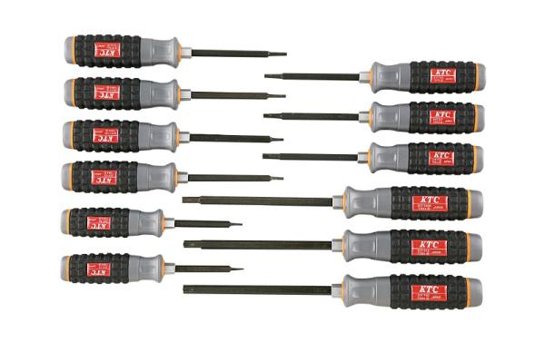 京都機械工具 ※KTC 樹脂柄T型トルクスドライバセット [12本組] TD1T12 2285 3839664