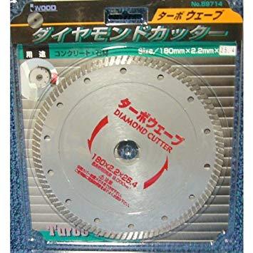 小山金属工業所 アイウッド ターボウェーブ 180X2.2X25.4 89714