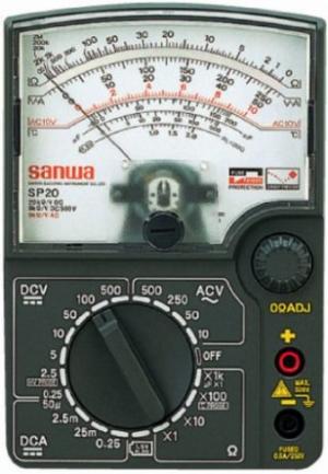 三和電気計器 アナログマルチテスタ　耐衝撃メーター SP20 1個 5,978円