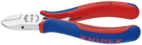 クニペックス KNIPEX 7722-130 エレクトロニクスニッパー 7722-130｜ECJOY！プレミアム店