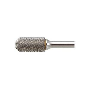 TRUSCO トラスコ中山 TRUSCO 超硬赤ちょうちん 先丸円柱型 Φ12.7X刃長25X軸6 ロング ダブル   結核症2C127L150   (P)
