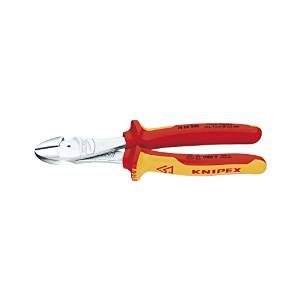 クニペックス KNIPEX 7406-250 絶縁強力斜ニッパー 1000V