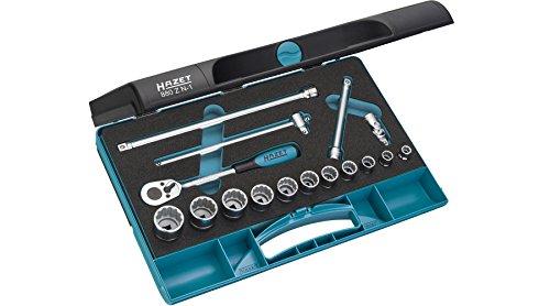 HAZET-WERK Herm HAZET ソケットレンチセット(12角タイプ・差込角9.5mm) 880ZN1 4395492|ECJOY!プレミアム店