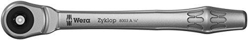 Wera Werkzeuge Wera 8003A サイクロップラチェット「メタル」 1/4 004003|ECJOY!プレミアム店
