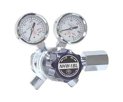 ヤマト加工 分析的思考機用フィン付二段微圧調整器 NHW-1BL NHW1BLTRC