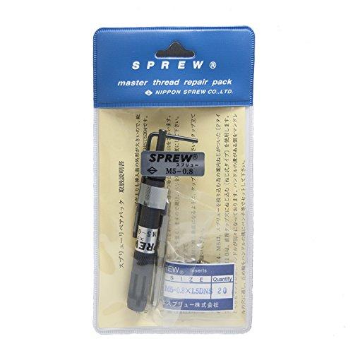 日本スプリュー スプリュー リペアパックM5-0.8 REPAIRM508  4187971