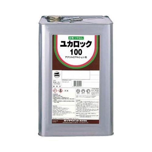 ロックペイント ロック ユカロック100 モスグリーン 20KG 082022101
