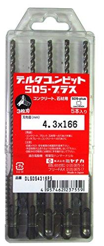 ミヤナガ DLSDS Φ4.3×166 5本パック DLSDS4316P5