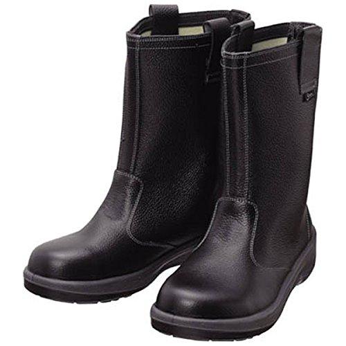 シモン 安全性のある靴 半長靴 7544黒 23.5珊 7544N-23.5 1足