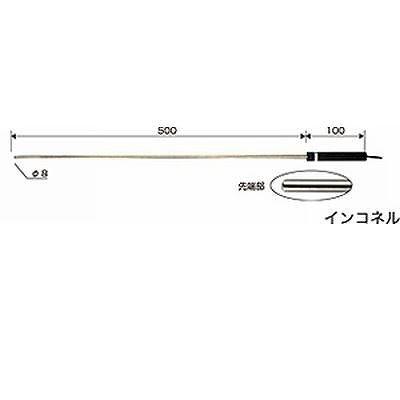 カスタム 雨合羽型デジタル気温計 (センサープローブ)  熱気手合い -40～1200℃ KS-1200i 1個