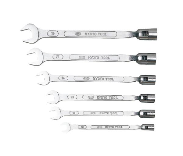 京都機械工具 FBS6 フレックス ソケット鍵 6本組 FBS6