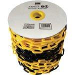 TRUSCO トラスコ中山 TRUSCO プラチェーン 6MMX50M 黄/黒 TPC6YB50