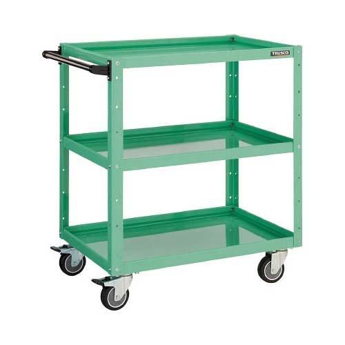 TRUSCO トラスコ中山 イーグルワゴン 600X400 ウレタン4輪自在 YG色 EGW-763UJ-YG 1台|ECJOY!プレミアム店