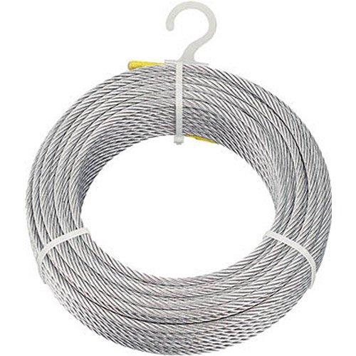TRUSCO トラスコ中山 TRUSCO メッキ付導線荷縄 Φ8mmX50m CWM8S50