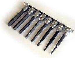 山下工業研究所 コーケン 3/8(9.5mm)ヘックスビットソケットレールセット 8ヶ組 RS3010M/8-L100