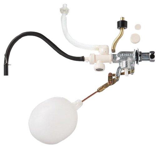 SANEI(旧社名:三栄水栓製造所) 全能ロータンクボールタップ 室内用便器用 繋ぎ合わせる導管付 PV46-3S-13