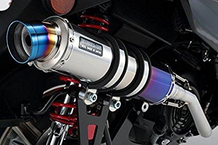 テクノウエル R-EVOチタンサイレンサー 政府認証 シグナスX 2016～ EBJ-SEA5J / 2BJ-SED8J 22年騒音規制対応　G241-53-007 　※メーカー在庫わずか