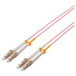 ELECOM エレコム 光ファイバーケーブル/マルチモード/10G/LC-LC/3m OC-LCLC5OM3/3(OC-LCLC5OM3/3) 21,734円