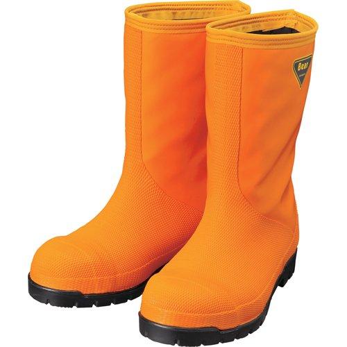 シバタ実業 SHIBATA 電気冷蔵庫用長靴-40°C NR031 25.0 オレンジ色 code:8190394