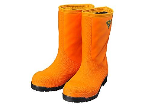 シバタ実業 SHIBATA 電気冷蔵庫用長靴-40°C NR031 30.0 オレンジ色 code:8190399