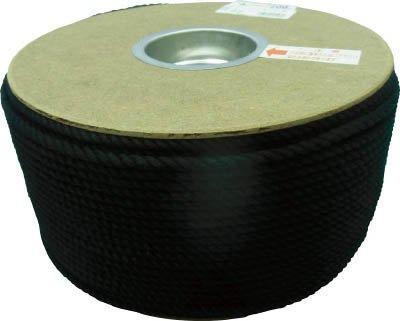 ユタカメイク ユタカ ポリエステル縄索 膜鳴楽器巻 5φ×200m 黒 code:7541406