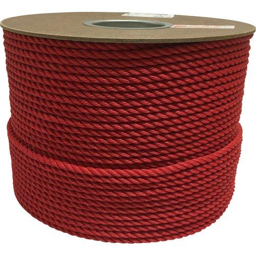 ユタカメイク ユタカ ポリエチレンロープドラム巻 6mm×200m レッド code:7947518