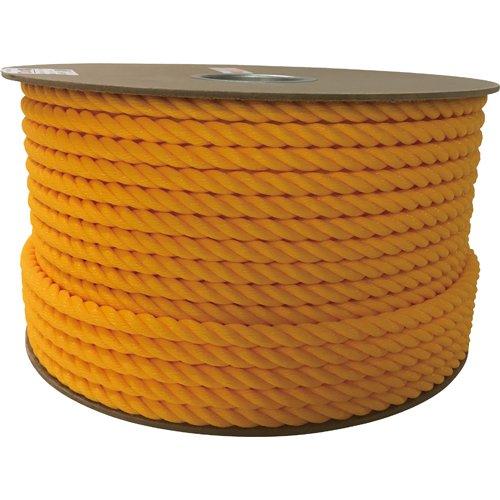 ユタカメイク ユタカ ポリエチレンロープドラム巻 12mm×100m 黄色 code:7947666