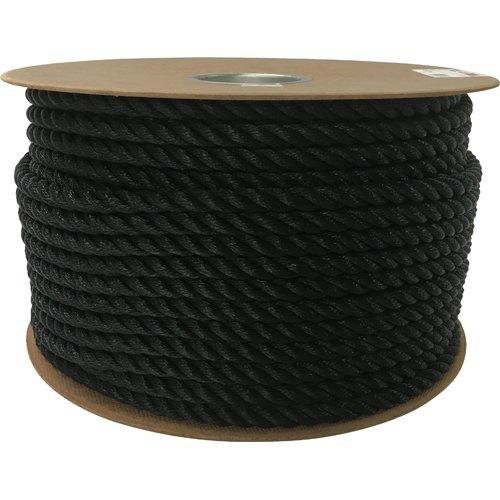 ユタカメイク ユタカ ポリエチレンロープドラム巻 12mm×100m 黒いこと code:7947691