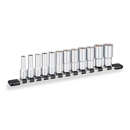 TONE ディープソケットセット(6角・保持者付) 吋目 12pcs code:8109586