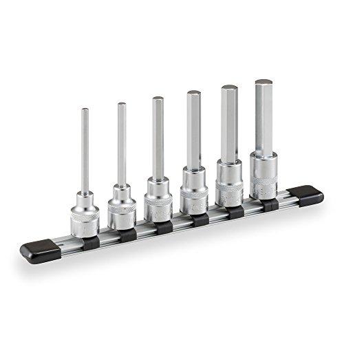 TONE ロングヘキサゴンソケットセット(保持者付) 6pcs code:7811276