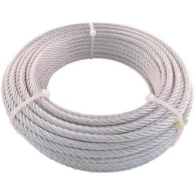 TRUSCO トラスコ中山 TRUSCO JIS判定基準品メッキ付導線荷縄 (6X19)Φ6mmX30m code:7599498