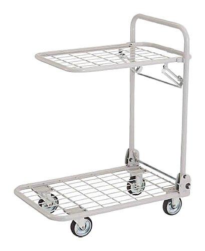 TRUSCO トラスコ中山 TRUSCO 軽量メッシュ台車 アミー 折りたたみ式2段型 code:7645198 13,040円
