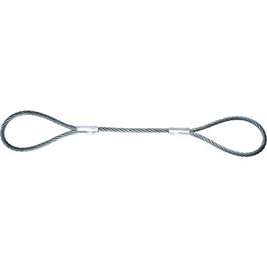 TRUSCO トラスコ中山 TRUSCO ワイヤーロープスリング A手合い 軽銀鍵を掛ける 18mmX5m code:8191709