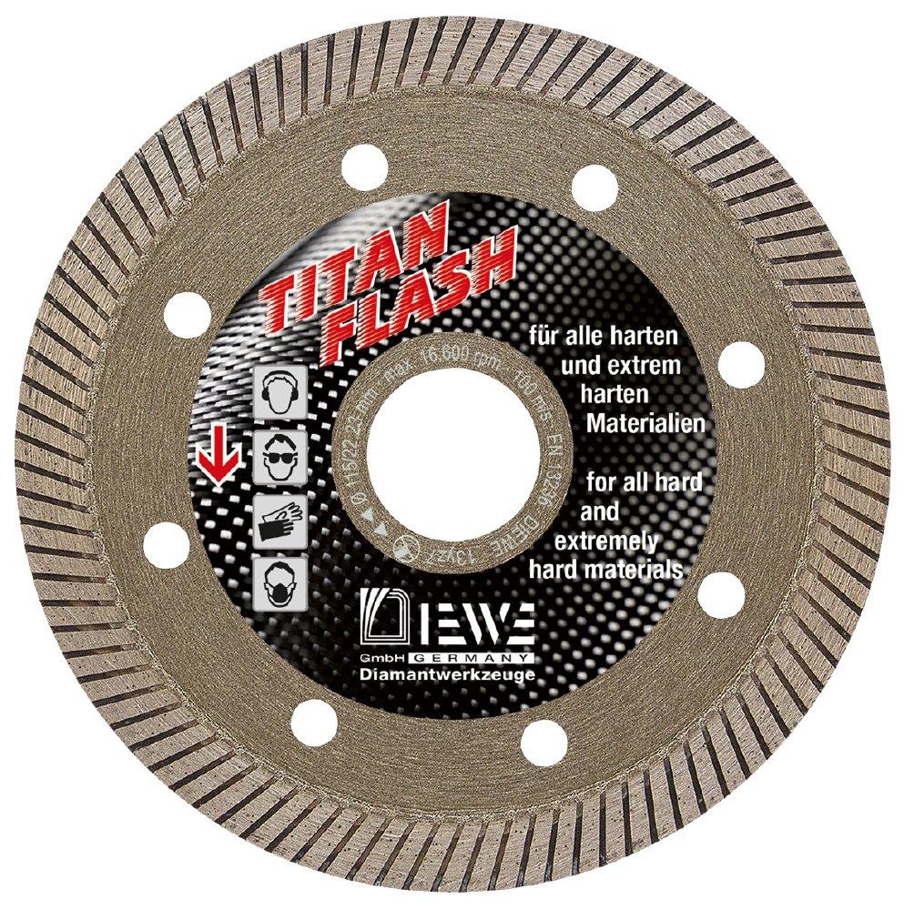 DIEWE TITAN-125 チタン閃光電球 125MM 金剛石切り手 TITAN-125