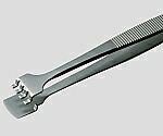 アズワン MEISTER毛抜き ウエハー用 幅ひろい 耐酸鋼 41LB5-SA 1本