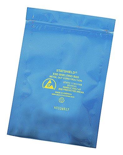 アズワン 静電気防止バッグ ジッパー型 152×254 約0.08~0.09mm1箱(100枚入り)6-8335-02|ECJOY!プレミアム店