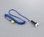 アズワン マグネット温度センサー　K熱電対　－50～＋250℃　23×17×14mm3-6282-01